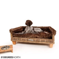 51 Degrees North Rattan Cover Bed -Heimtierbedarf Angebote 51 degrees north rattan cover bed 212411 0500 none