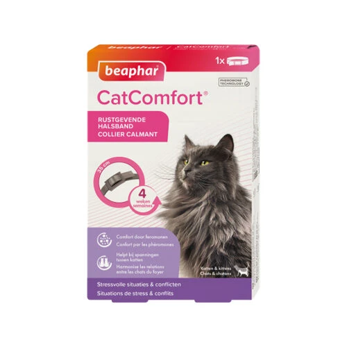 Beaphar CatComfort - Beruhigend Wirkendes Halsband 1 Beaphar CatComfort - Beruhigend Wirkendes Halsband
