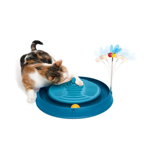 Catit Play Circuit Ball Toy With Catnip Massager - Image 2