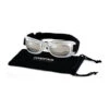 Dogoptics Hundesonnenbrille Biker - Silver Frame & Mirror Lens