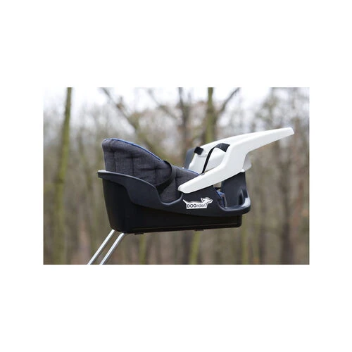 Dogrider Dog Seat + Korb - Grau 1 Dogrider Dog Seat + Korb - Grau
