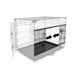 Duvo+ Hundekäfig Mit Schiebetür -Heimtierbedarf Angebote duvo hondenbench schuifdeur 180655 0500 none