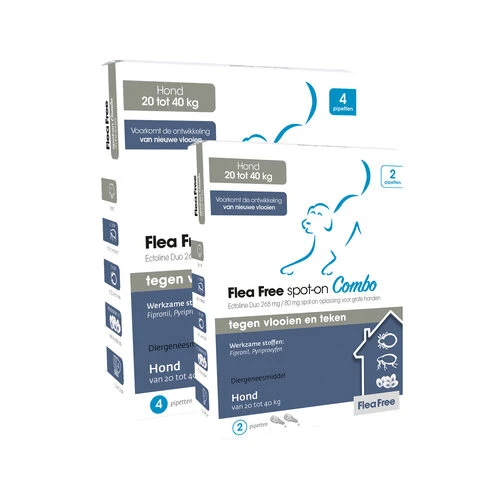 Flea Free Combo Spot-On Für Hunde 4 Flea Free Combo Spot-On Für Hunde - Image 4