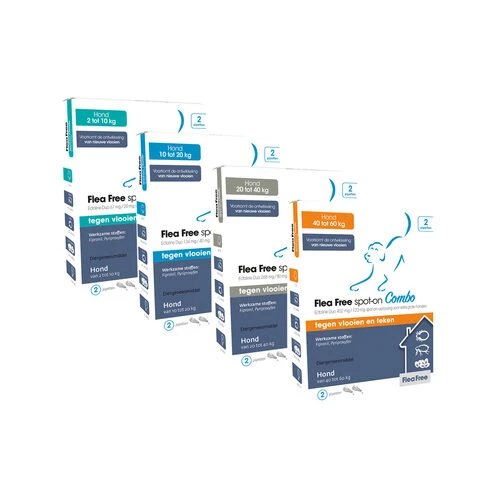 Flea Free Combo Spot-On Für Hunde 1 Flea Free Combo Spot-On Für Hunde