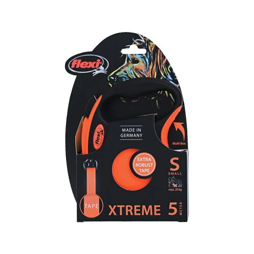 Flexi Rollleine XTREME - Tape Leash Orange 2 Flexi Rollleine XTREME - Tape Leash Orange - Image 2