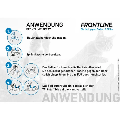 Frontline Spray Gegen Zecken Und Flöhe Für Hunde Und Katzen 4 Frontline Spray Gegen Zecken Und Flöhe Für Hunde Und Katzen - Image 4