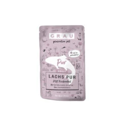 Grau Adult Pur Lachs - Katzenfutter - Pouch