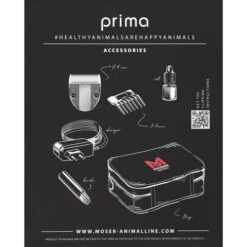 Moser - Trimmer Prima, Wiederaufladbar -Heimtierbedarf Angebote moser tondeuse prima oplaadbaar 205490 0500 none