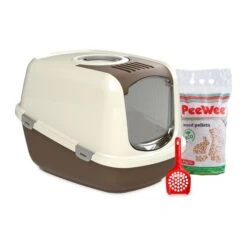 PeeWee EcoDome - Katzentoilette -Heimtierbedarf Angebote peewee ecodome startpakket 222656 0500 none