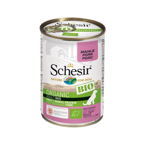 Schesir Dog Bio - Schwein - Dosen 1 Schesir Dog Bio - Schwein - Dosen