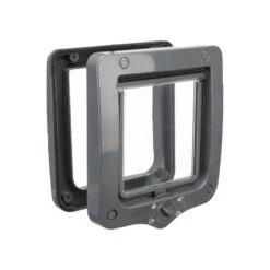 Trixie 4-Wege Freilauftür Mit Tunnel -Heimtierbedarf Angebote trixie 4 weg kattenluik met tunnel 155432 0500 none