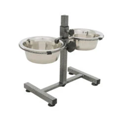 Trixie Hundebar Mit Edelstahl-Futternäpfen 7 Trixie Hundebar Mit Edelstahl-Futternäpfen -Heimtierbedarf Angebote trixie voerstandaard rvs 191053 0500 none