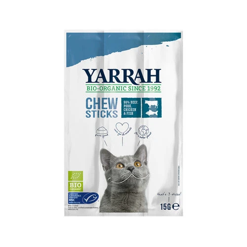 Yarrah - Kaustick Mit Fisch Für Die Katze Bio 1 Yarrah - Kaustick Mit Fisch Für Die Katze Bio